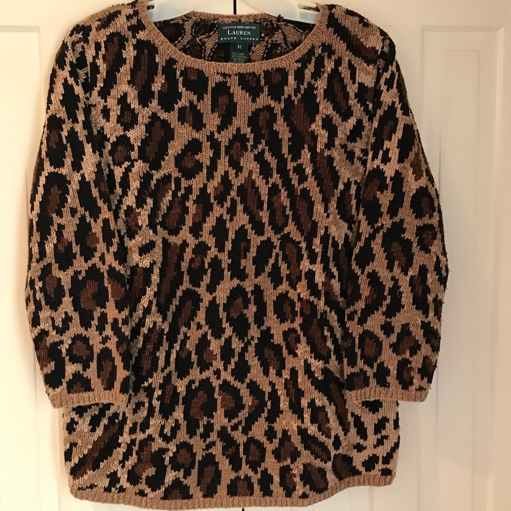 HAND KNIT LAUREN RALPH LAUREN SWEATER